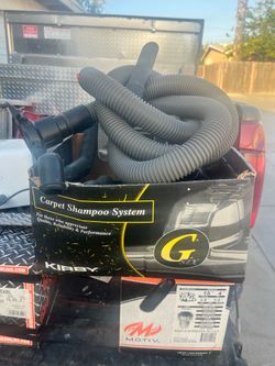 Kirby carpet shampoo system
