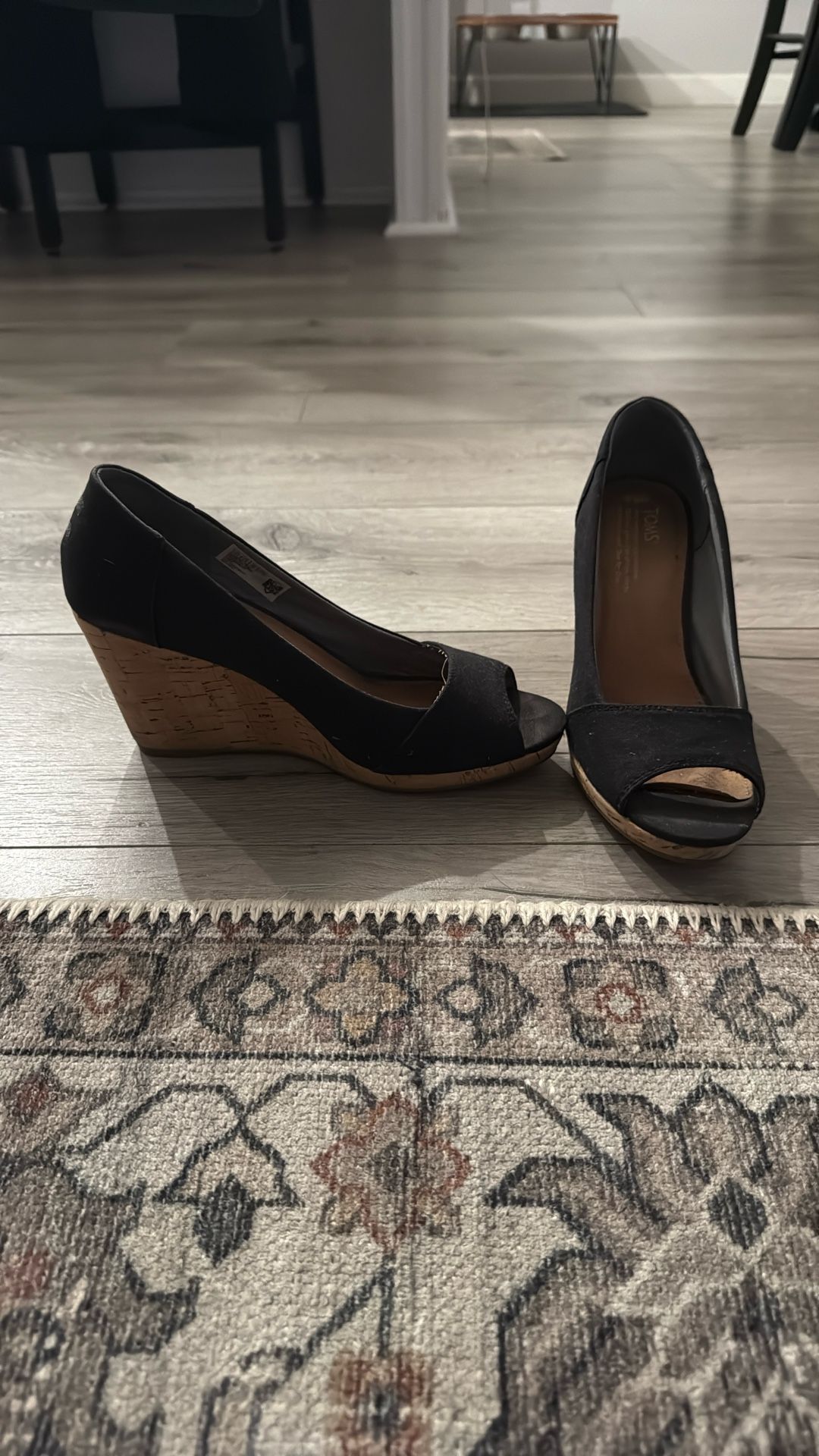 Shoes- Tom’s Platform Peep Toe