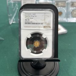 Gold 1/200oz King tut