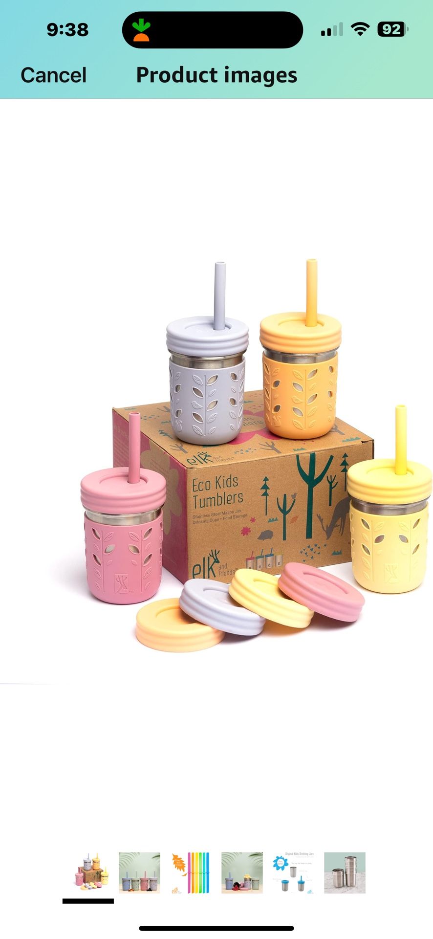 Stainless steel Toddler Cups