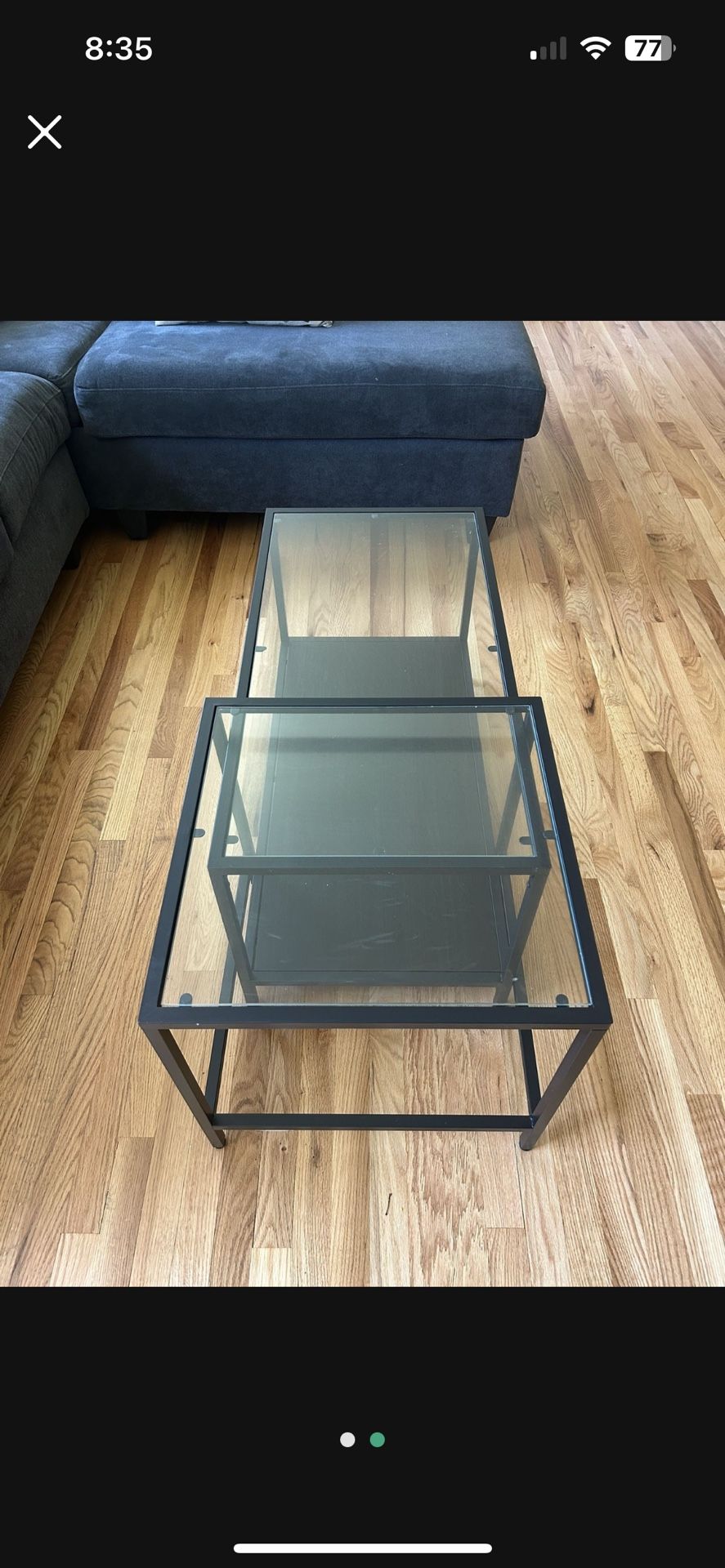 Coffee Table 2 Piece