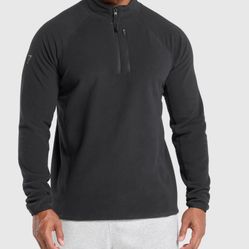 gymShark Fleece 1/4 Zip Pullover Size Medium Men