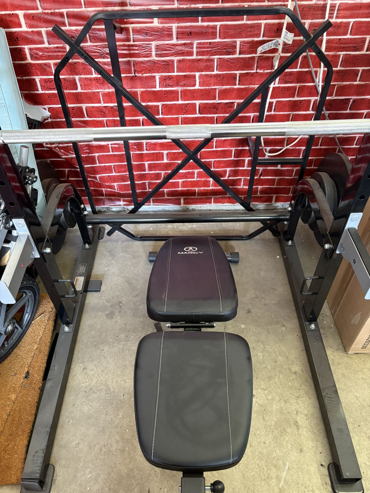 Weight Set/ All In One Bench Press Gym