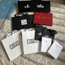 Luxury CHANEL BALENCIAGA ZEGNA KITH ALO Empty Boxes & Bags
