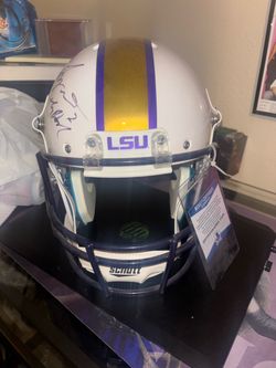 Full size Collectible Helmet, autographed by Tyrann Matthieu