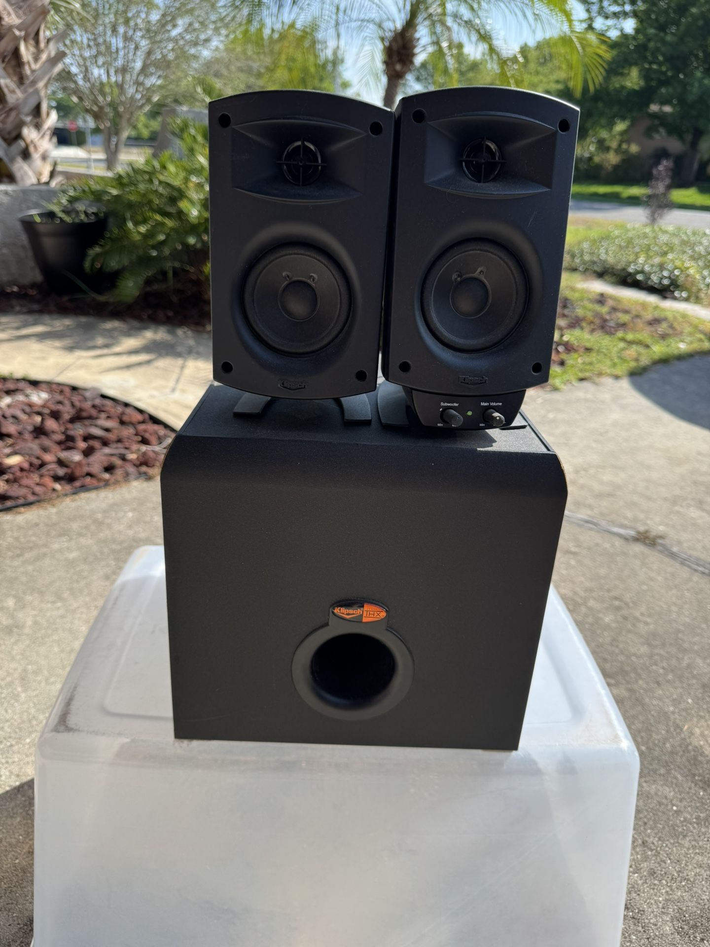 Klipsch ProMedia 2.1 - $25