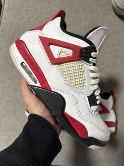 Air Jordan 4 Retro Red Cement Size 10.5