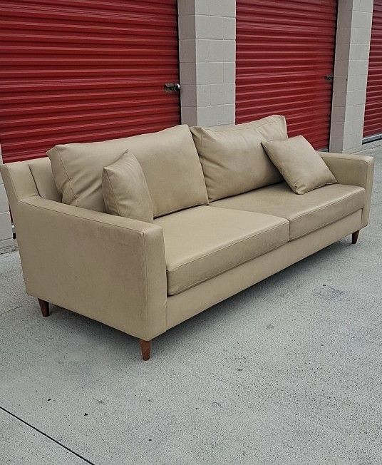 Vegan Leather Sofa