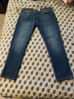 Dark Blue Jeans Denim