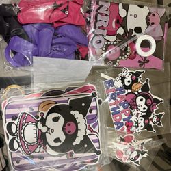 Kuromi Birthday Banner