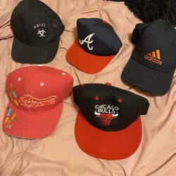 Hat All 5 For $5 Each Medium
