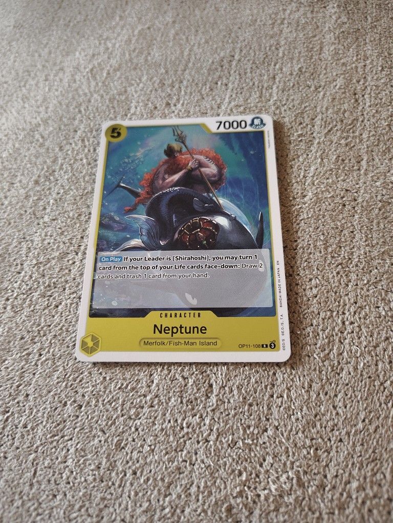 Neptune One Piece Card OP11-108
