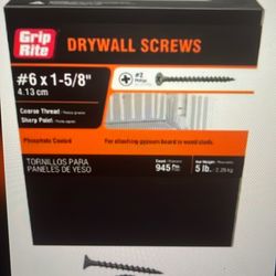 Drywall Screws #6 X 1-5/8