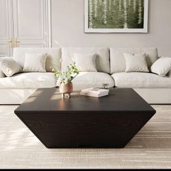 Square Wood Coffee Table
