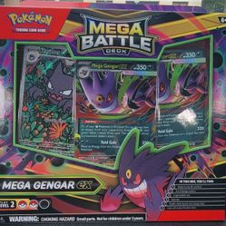 MEGA GENGAR EX Mega Battle Deck