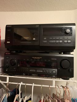 Sony amplifier receiver + CD player 50+1