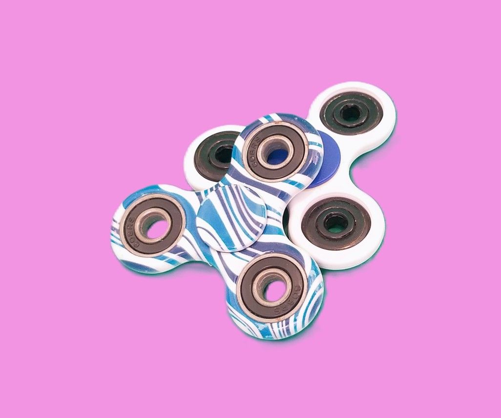 2-Pack Fidget Spinners