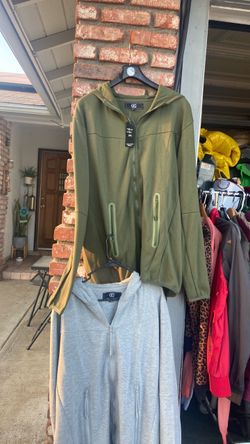 CG Full-Zip Hoodie Jacket 2XL Olive Green