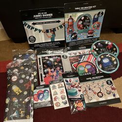 Space Man Birthday Supplies