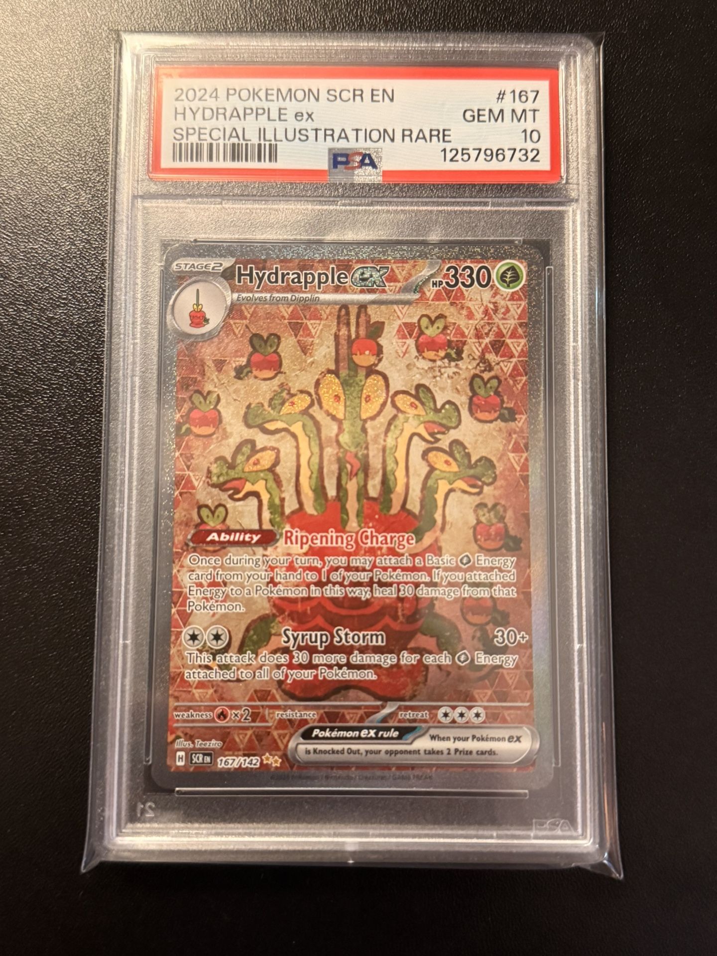 Hydrapple Ex #167 Pokemon Stellar Crown