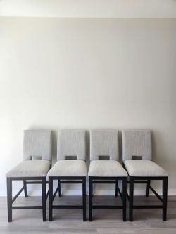 Set of 4 counters chairs for sale
