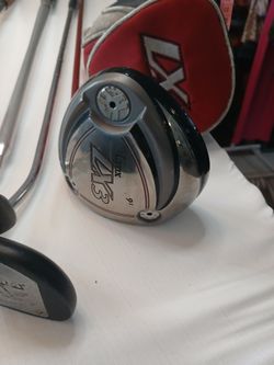 Various clubs and Taylormade Durango bag/no strap