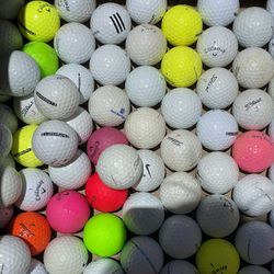 100 Named Brand Golf Balls