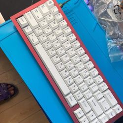 Red Savage65 Custom Keyboard 
