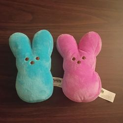 Peeps plushies
