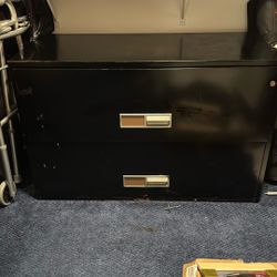Locking Fire Proof File Cabinet  