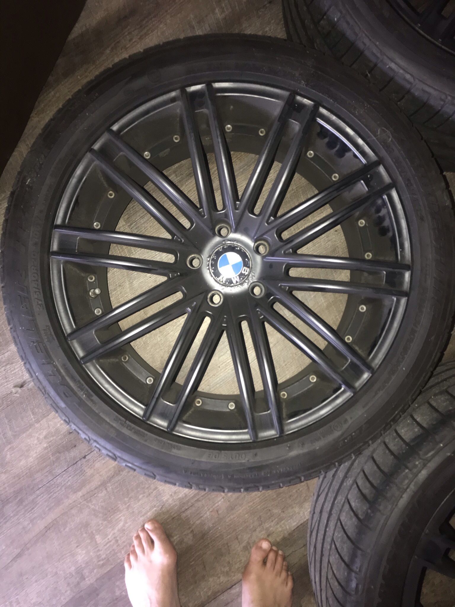 BMW X5 Milanni Rims + Tubeless Tires