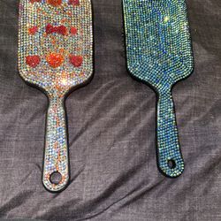 Blinged Hair Brushes