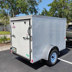 5x8 Enclosed Trailer