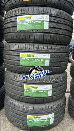 235/45/17 New Tires Set Of 4 Tires Tbb Installed And Balanced Set De 4 Llantas Nuevas Instaladas Y Balanceadas