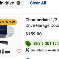 Chamberlain  Garage Door Opener