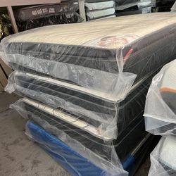 Mattress Brand New Queen Size Pillow Top 