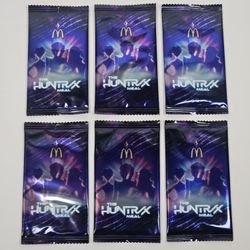 2026 McDonald’s Kpop Demon Hunters Huntr/X Meal Photocard Pack SEALED 6 Packs