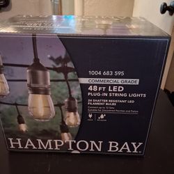 48 Ft LED Patio String Lights