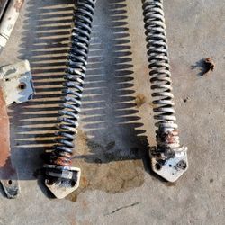Heavy Gate Springs  And Hinges 