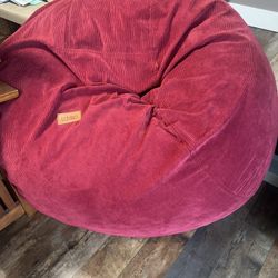 Corduroy Plush Convertible Bean Bag