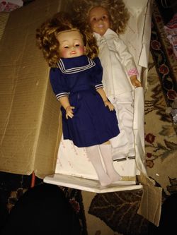 Shirley Temple dolls one with winky eyes