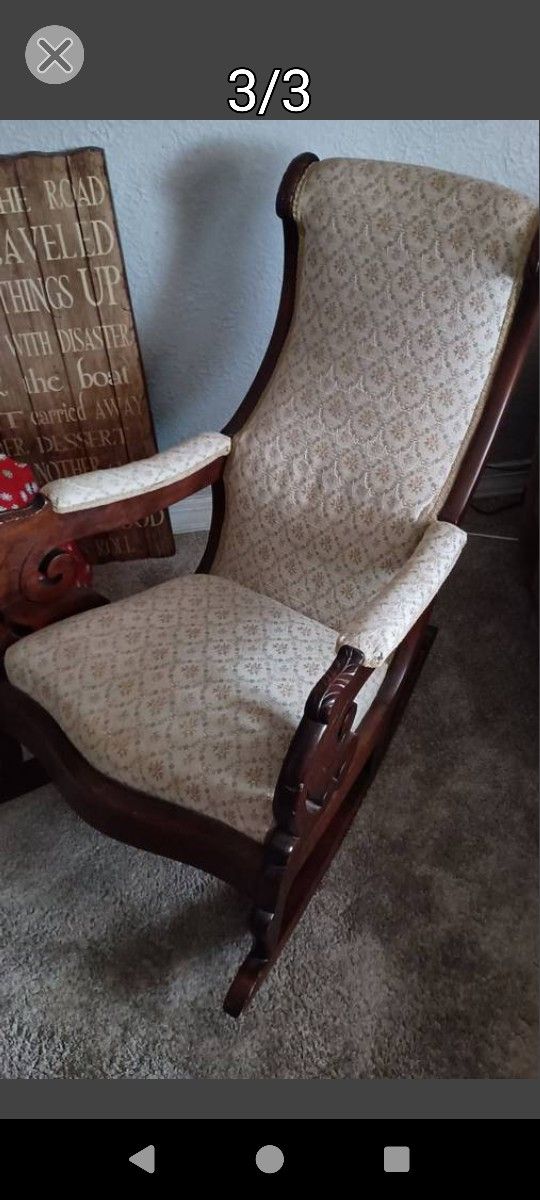 Antique Bentwood Rocking Chair