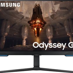 Samsung Odyssey G7 28” 4K UHD IPS Gaming Monitor & Smart TV 144Hz 1ms Speakers Wifi Mic - New