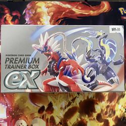 Pokemon Scarlet & Violet Premium Trainer Box EX Japanese - Sealed 