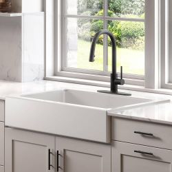 SINKOLOGY Parker 34 in. Farmhouse Kitchen Sink