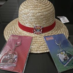 One Piece Round 1 Straw Hat Monkey D Luffy Tony Tony Chopper Roronoa Zoro And Sabo Keychain