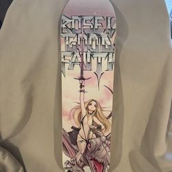 Skateboard Deck Only NEW Rose In Good Faith