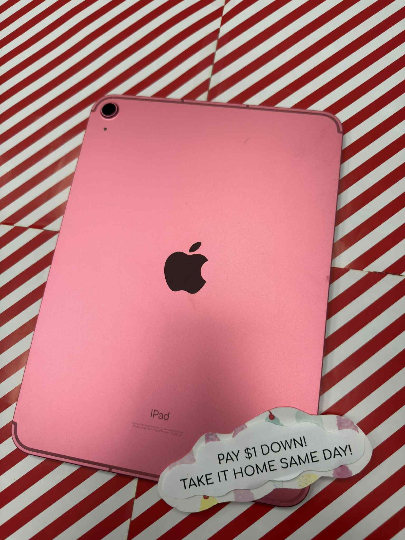 Apple iPad 10th Gen - Pay $5 DOWN AVAILABLE - NO CREDIT NEEDED