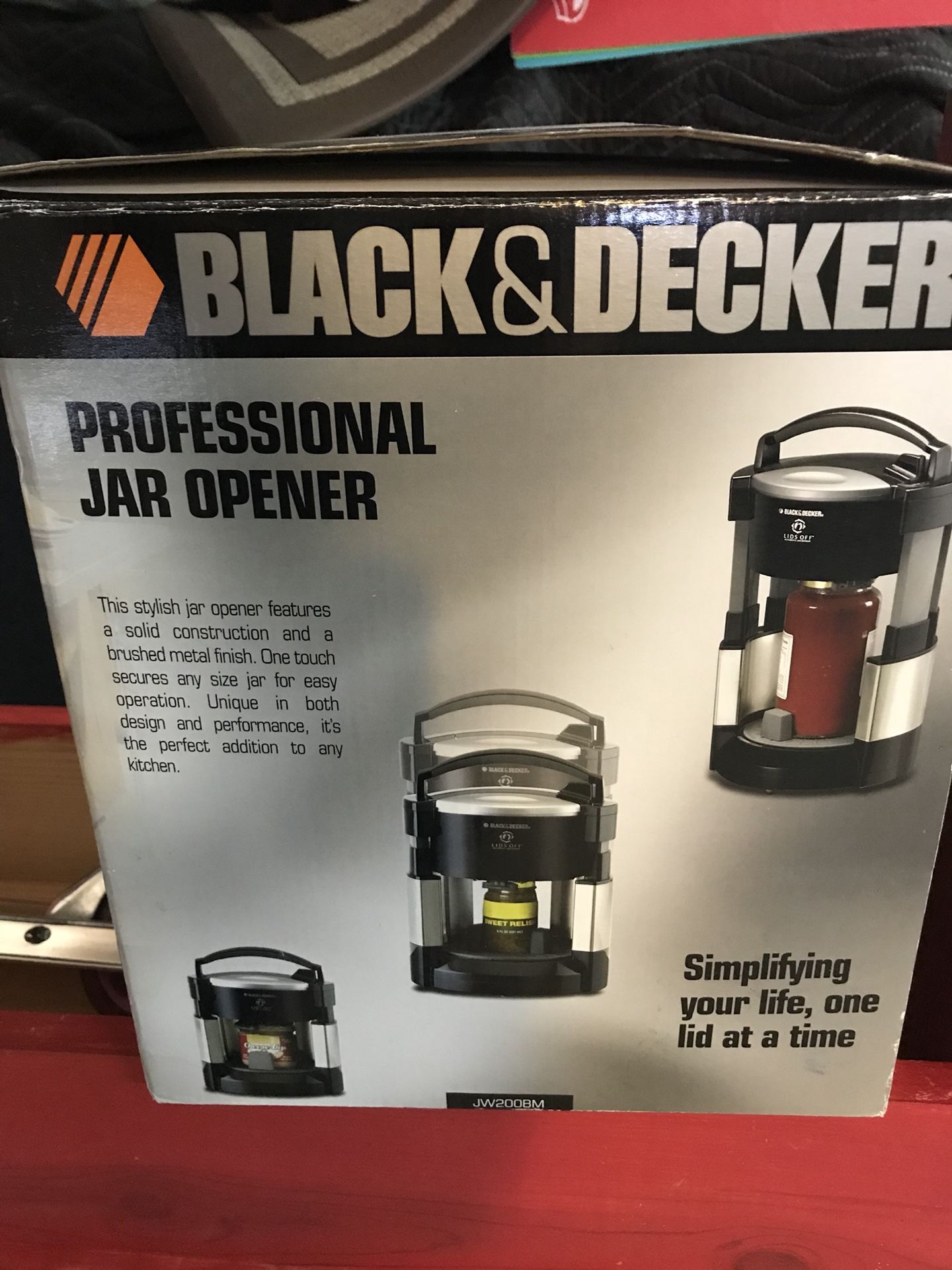 Black&decker profesional jar opener