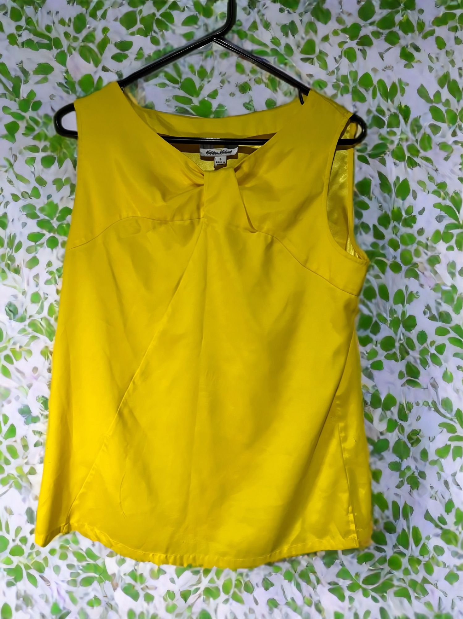 Kathleen Kirkwood Women’s Yellow Blouse – Small